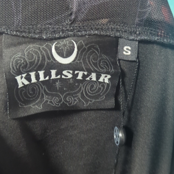 Killstar Kleadora Mesh Maxi Slip Skirt - Picture 5 of 5